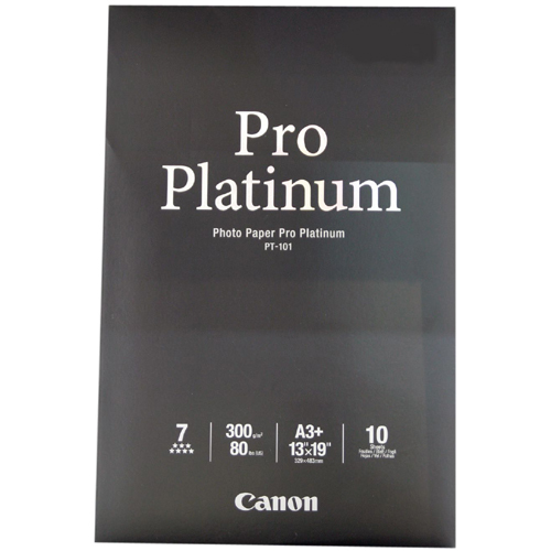 Canon Pro Platinum Super Photo Paper - 90% Opacity - A3+ - 13" x 19" - High Gloss