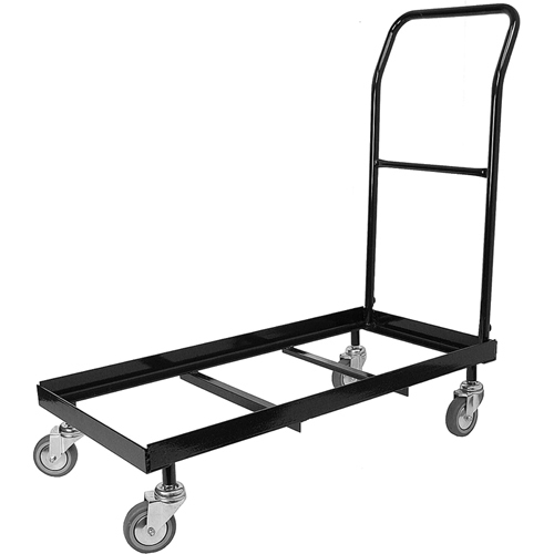 Office Furniture in a Flash Folding Chair Dolly - 4 x 4" Caster - Steel - 18.5"41.5"