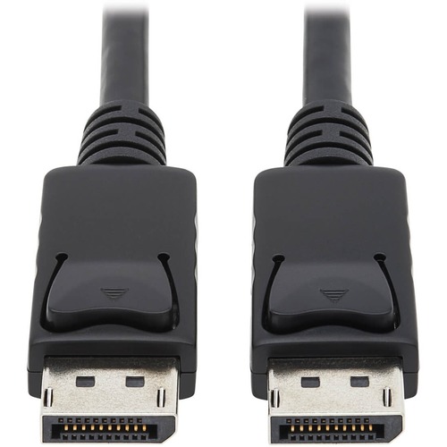 Eaton Tripp Lite Series DisplayPort Cable with Latching Connectors, 4K 60 Hz (M/M), Black, 10 ft. (3.05 m) - (M/M) 10-ft.