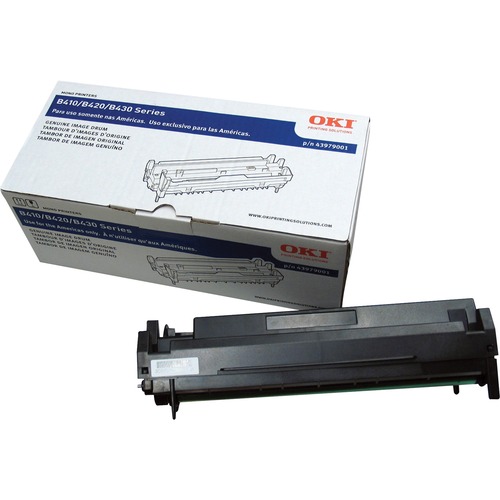 Oki 43979001 Image Drum - Laser Print Technology - 25000 - Black - OEM - 1 Each