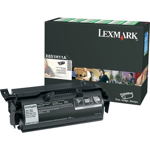 Lexmark Original Toner Cartridge - Laser - 25000 Pages - Black - 1 Each - Laser Toner Cartridges - LEXX651H11A