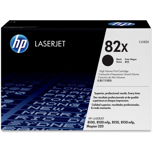 HP 82X Original Toner Cartridge - Laser - 20000 Pages - Black - 1 Each