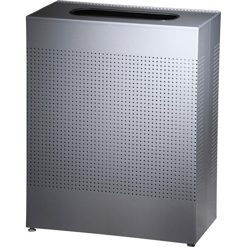 Picture of Rubbermaid Commercial Metallic Rectangle Waste Cans