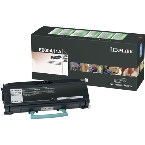 Lexmark Standard Yield Laser Toner Cartridge - Black - 1 Each - Laser - 3500 Page - Black