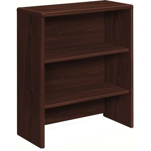 HON 10700 H107292 Hutch - 36" x 14.6"37.1" - 2 Adjustable Shelf(ves) - Waterfall Edge