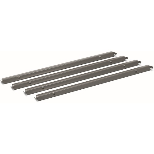 HON Single Front-to-Back Hanging File Rails | 4 per Carton - Letter/Legal - Steel - Gray - 4 / Carton