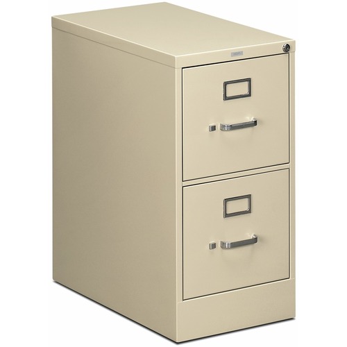 HON 510 H512 Vertical Column - 15" x 25" x 29" - 2 Drawer(s) - Finish: Putty