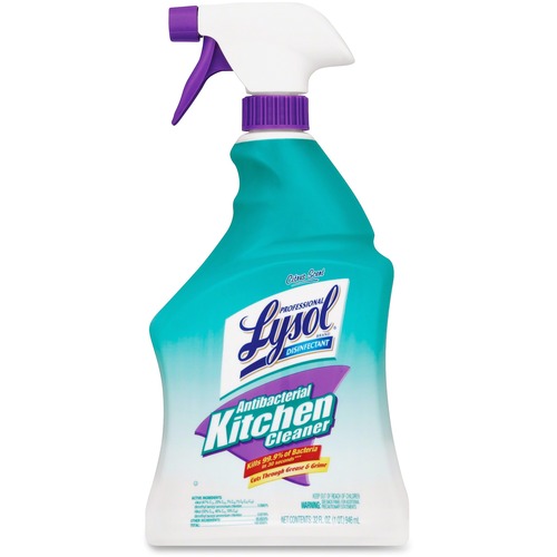 Lysol Kitchen Cleaner - Spray - 32 fl oz (1 quart) - Citrus Scent - 1 Each
