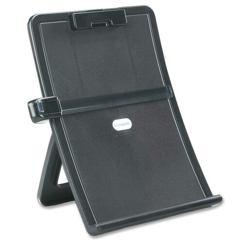 Exponent Microport Ergo Desktop & Flex Copy Holder - 13.62" (346 mm) Height x 9.80" (249 mm) Width x 9.37" (238 mm) Depth - Black