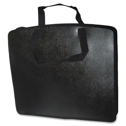 Filemode Carrying Case (Tote) Accessories - Black - Water Resistant, Tear Resistant - Polypropylene - Handle - 18" (457.20 mm) Height x 24" (609.60 mm) Width x 4" (101.60 mm) Depth - 1 Pack - Art Portfolios - VLB34050
