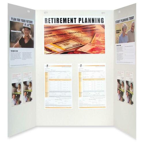 Quartet Trifold Presentation Project Board 36 914 40 Mm Height