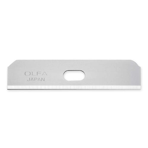 Olfa Safety Knife Blade - Steel - 10 / Pack - Utility Knife Replacement Blades - OLF1077172