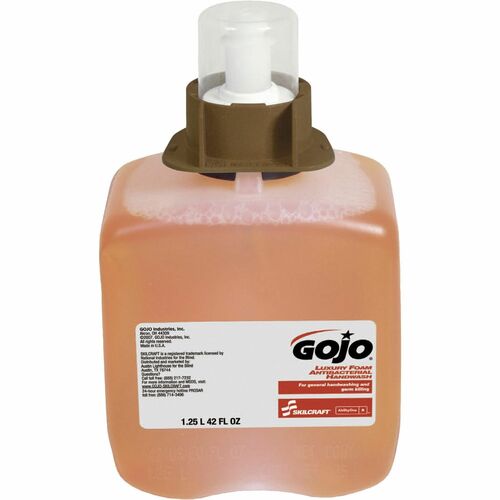 SKILCRAFT Antibacterial Handwash Refill - Fresh Fruit Scent - 1250mL - Rich Lather, Antibacterial - 3 / Box