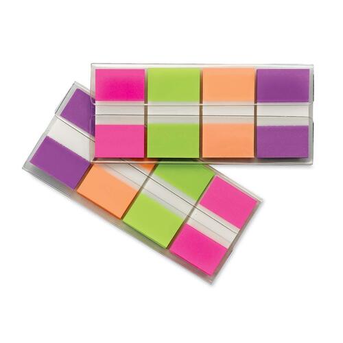 Post-it® Bright Colors Portable Flag - 1" - 4 / Pack