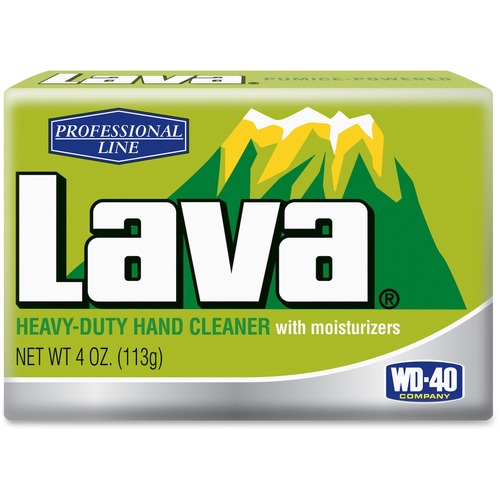 Lava WD-40 Heavy-duty Hand Cleaner Bar Soap - 4 fl oz (118.3 mL) - Hand - 48 / Carton