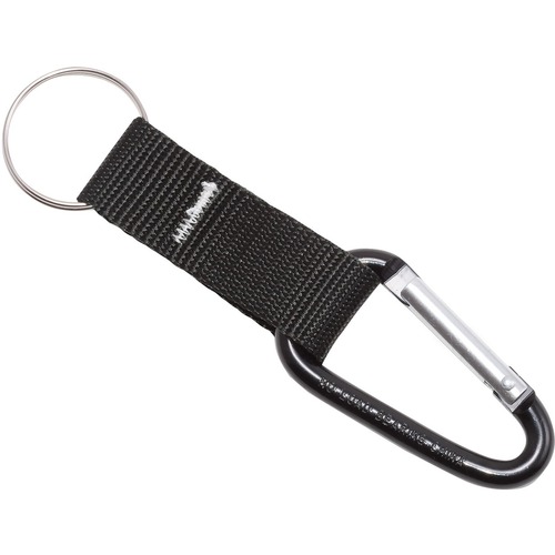 Advantus Carabiner Key Chain - Black - 10 / Pack