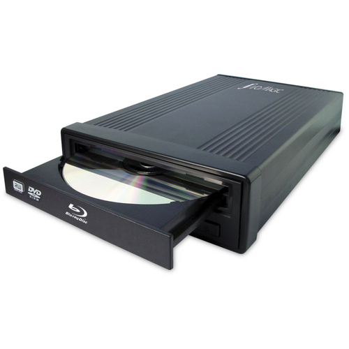 I/OMagic 6x Blu-ray Drive - Double-layer - BD-R/RE - 6x 2x 6x (BD) - 16x 8x 16x (DVD) - 40x 24x 40x (CD) - USB - External