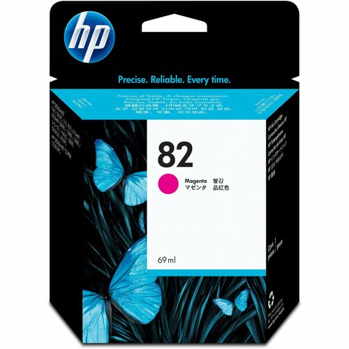 HP 82 (C4912A) Original Inkjet Ink Cartridge - Single Pack - Magenta - 1 Each - 69 mL - 1430 Pages