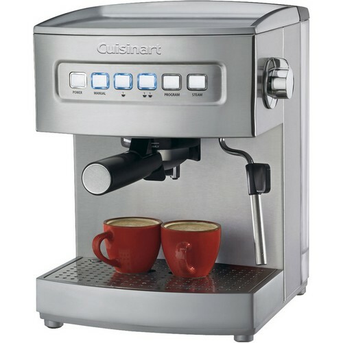 Cuisinart EM-200 Programmable Espresso Maker - 1050W - 15bar - 69fl oz - Stainless Steel