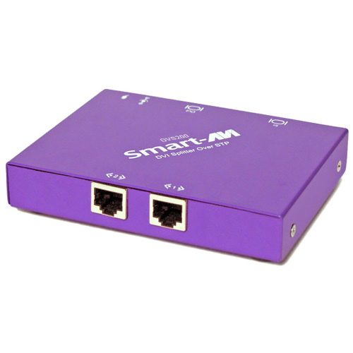 SmartAVI DVS200 2-Port Cat6 DVI Video Console/Extender - 1 x 1, 2 - WUXGA, SXGA - 220ft