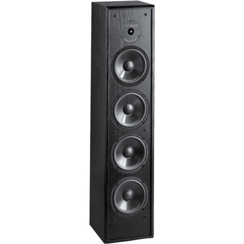 BIC America Venturi 2-way Speaker - 250 W RMS - Black - 8 Ohm