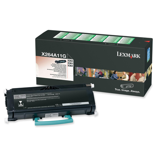 Lexmark Toner Cartridge - Laser - 3500 Pages - Black - 1 Each