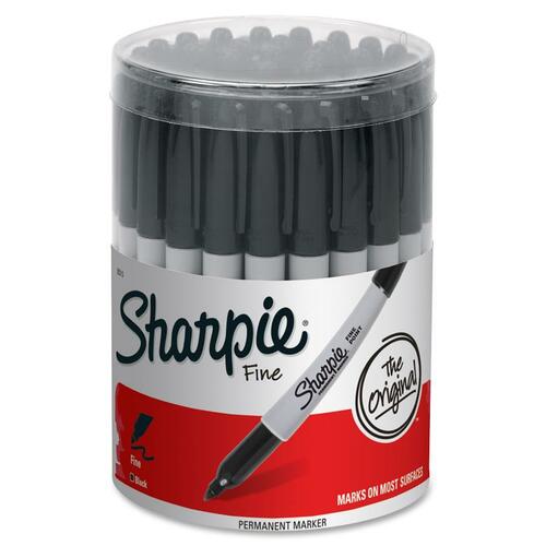 Sharpie Fine Point Permanent Marker - Fine Marker Point - Black Alcohol Based Ink - 36 / Display Box