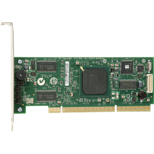 ASUS LSI MegaRAID 8300XLP Zero-Channel SAS RAID Controller - 128MB ECC DDR SDRAM - PCI-X - 300MBps