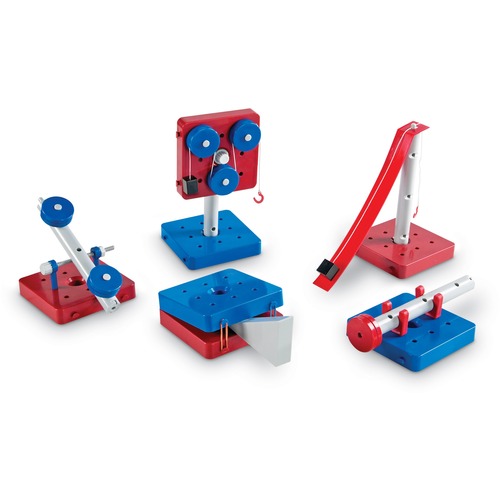Learning Resources Simple Machines Set - Theme/Subject: Science - Skill Learning: Physical Science, Science - 10-12 Year - 63 Pieces