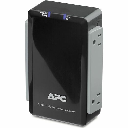 APC P4V 4-Outlets Surge Suppressor - Receptacles: 4 x AC Power