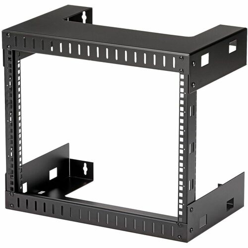 StarTech.com 2-Post 8U Heavy-Duty Wall-Mount Network Rack, 19" Open Frame Server Rack for Computer Equipment, Wall Mount Data Rack~ - Open Frame 8U wall mount server rack for patch panels, switches, data equipment - Heavy Duty 2 post computer/network rack