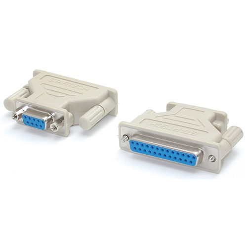 StarTech.com DB9 to DB25 Serial Cable Adapter - F/F - Convert a DB9 male port to a DB25 female port