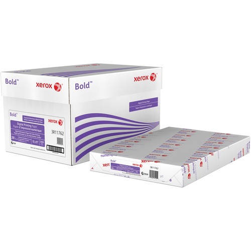 Xerox Bold Digital Printing Paper - 100 Brightness - 17" x 11" - 28 lb Basis Weight - 1 / Ream - Uncoated - White