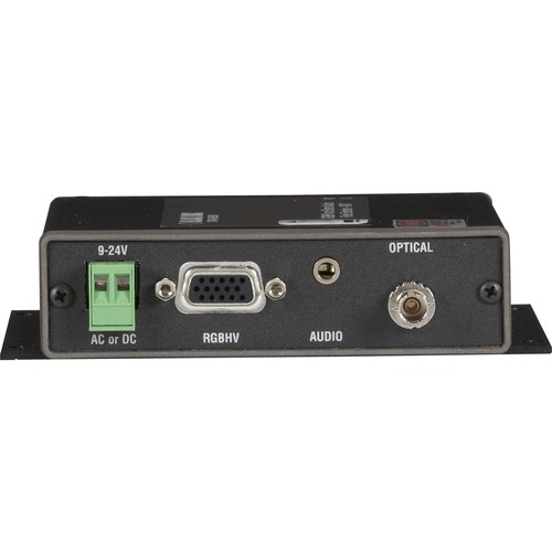 Black Box AC1021A-XMIT Video Extender - 1 Input Device - 1 Output Device - 2460.63 ft Range - 1 x ST Ports - WXGA - Optical Fiber