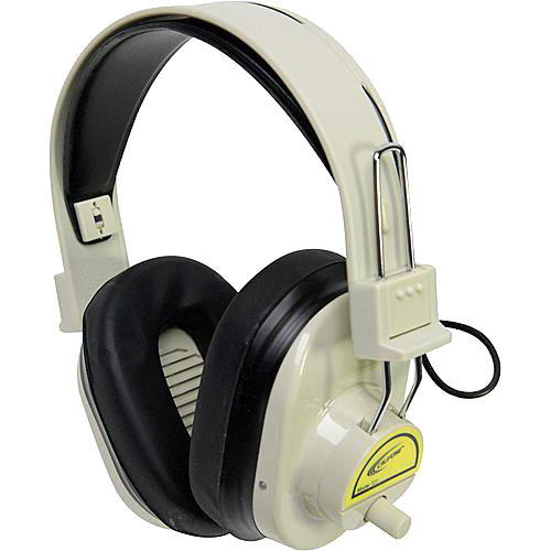 Califone Wireless Headphones Color-Coded Yellow via Ergoguys - Wireless Connectivity - Stereo - Over-the-head - Yellow