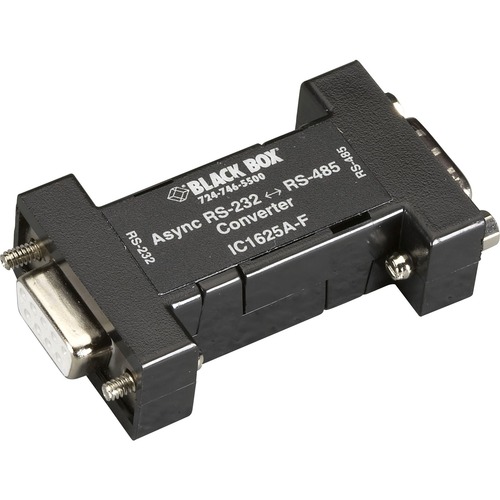 Black Box Async RS-232 to RS-485 Interface Converter - 1 x DB-9 RS-232 , 1 x DB-9 RS-485