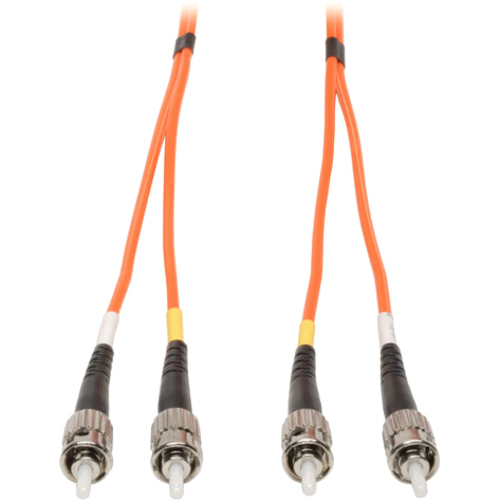 Tripp Lite 50M Duplex Multimode 62.5/125 Fiber Optic Patch Cable ST/ST 164' 164ft 50 Meter - ST Male Network - ST Male Network - 164ft - Orange