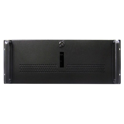 iStarUSA Military E-40 Rackmount Chassis - Rack-mountable - Black, Black - 4U - 3 x Bay - 1 x Fan(s) Installed - ATX Motherboard Supported - 1 x Fan(s) Supported - 2 x External 5.25" Bay - 1 x Internal 3.5" Bay - 2 x USB(s)