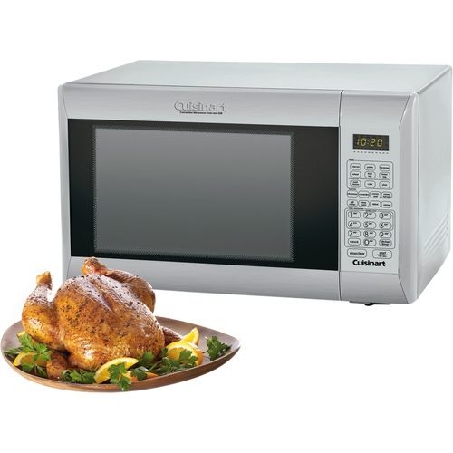 Cuisinart CMW-200 Microwave Oven - Combination - 1.2 ft³ Capacity - Microwave, Grilling, Baking, Roasting - 1000 W Microwave Power - 1100 W Grill Power - 12" Turntable - 110 V AC - Countertop