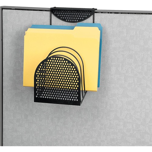 Fellowes Perf-ect™ Partition Additions™ Step File® - 6 Compartment(s) - 1.13" - 13.1" Height x 7" Width x 10" Depth - Black - Metal - 1 Each