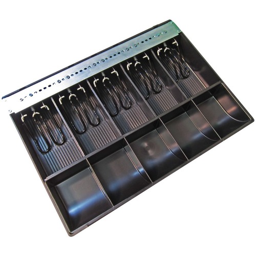 apg® Replacement Tray | Plastic Molded Till for Cash Register| 5 Bill/ 5 Coin Compartments | 16â€ x 16.8â€ x 4.9â€ | PK-15U-5-BX - 5 Bill - 5 Coin