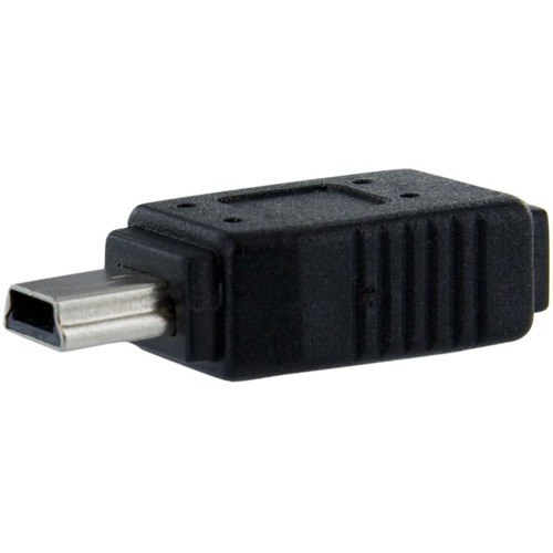 StarTech.com Micro USB to Mini USB Adapter F/M - Use a Micro USB cable or power charger with older Mini USB devices. - micro usb to mini usb - mini usb adapter - micro to mini usb adapter