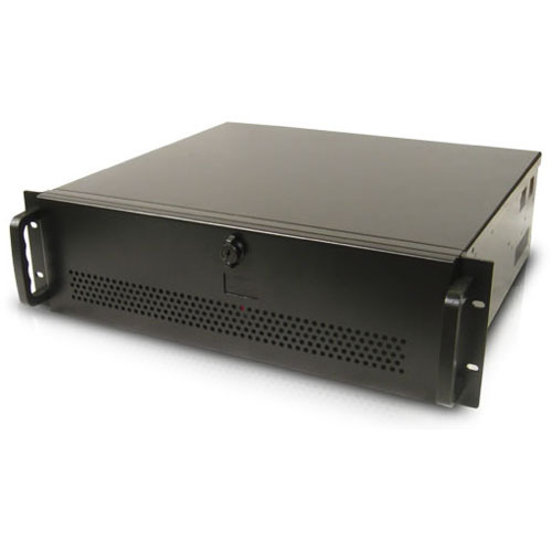 iStarUSA Military E-30 Rackmount Enclosure - 3U - Rack-mountable - 5 Bays - Black, Black
