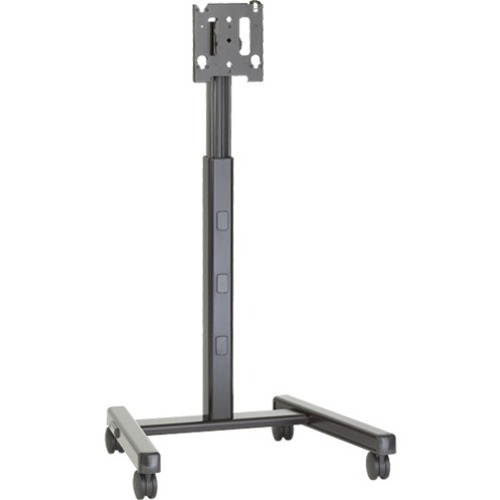 Chief Medium Mobile Flat Panel Cart - For Displays 32-65" - Black - 125 lb Load Capacity - Flat Panel Display Type Supported37.1" Width - Black