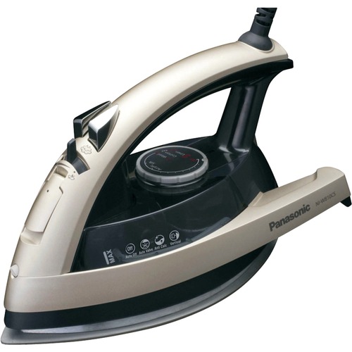 Panasonic NI-W810CS Steam Iron - Automatic Shut Off - 6.75 fl oz Reservoir Capacity - Anti-Calcium System - 1500 W - Champagne