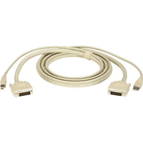 Black Box Digital Video Interface Cable - DVI Video, USB - DVI Video, USB - 6ft