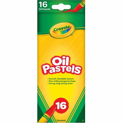 Crayola Oil Pastels -16 Assorted Colours