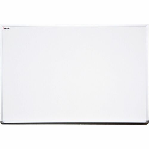 SKILCRAFT Wallboard Dry-erase Board - 48" x 36" - Anodized Aluminum Frame - White