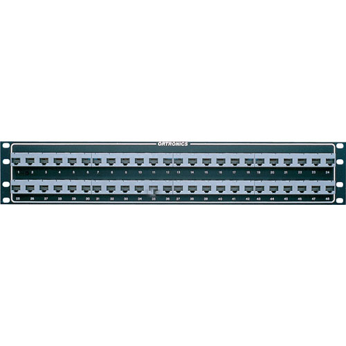 Ortronics OR-808004041 48-Port Audio/Network Patch Panel