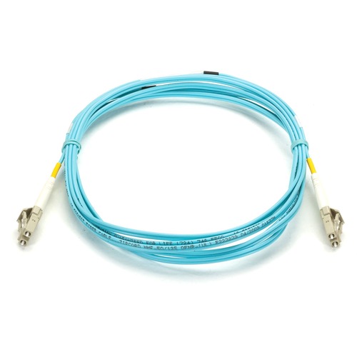 Black Box Duplex Fiber Optic Patch Cable - LC Male Network - LC Male Network - 6.56ft - Blue